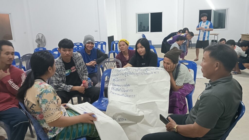 ประชุมสร้างความเข้าใจการจัดการทรัพยากรธรรมชาติและสิ่งแวดล้อม พร้อมรับรองแผนงานชุมชนบ้านแม่ซา